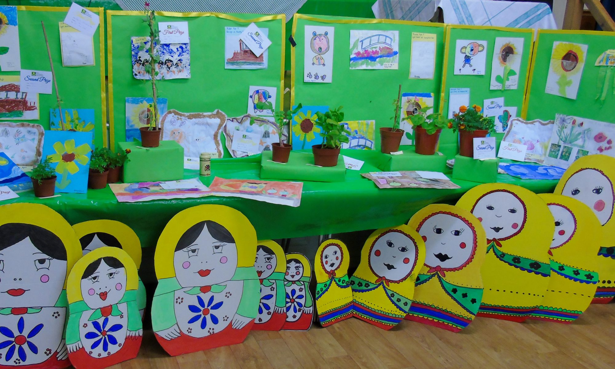 River Primary School exhibits